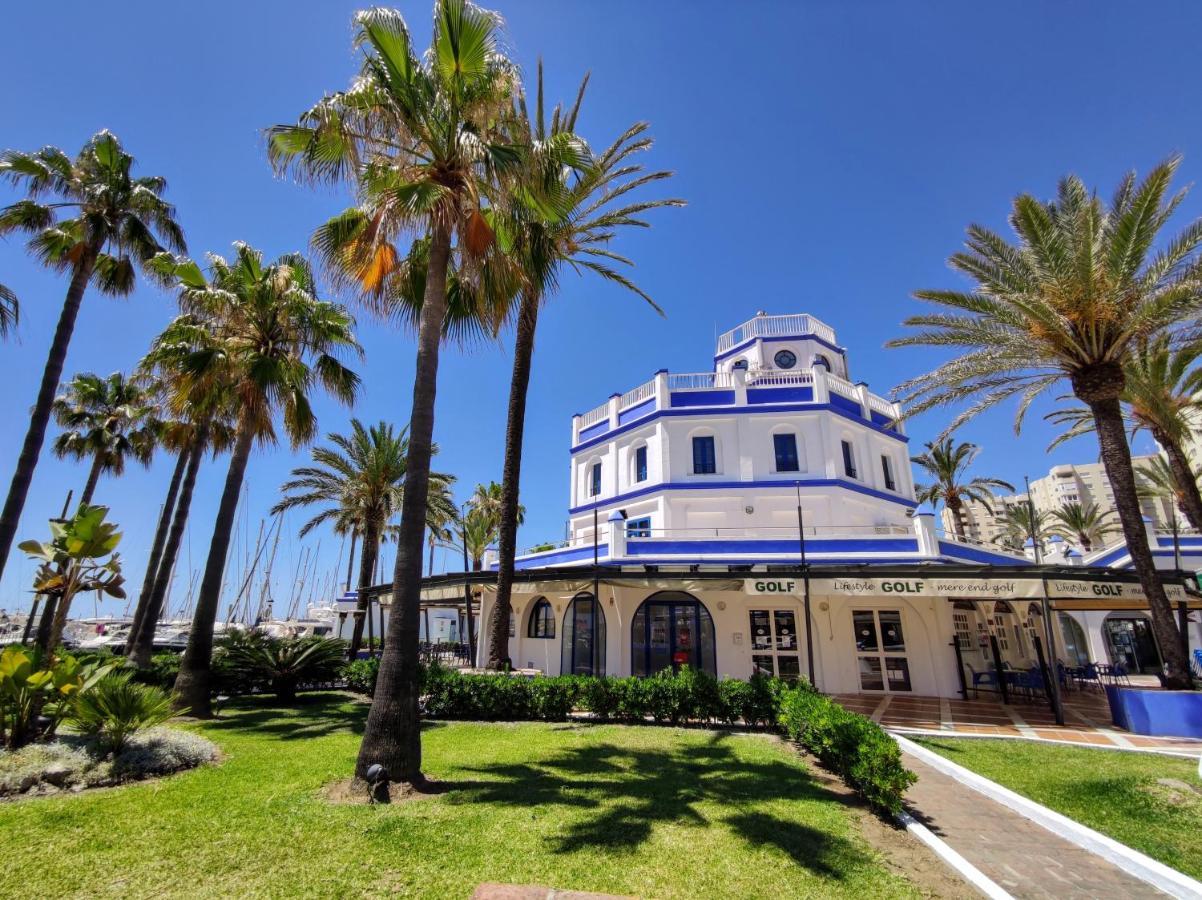 Spacious Beachfront Town House In Estepona With Fully Equipped Kitchen, Pools, Garden, Sea View Dış mekan fotoğraf