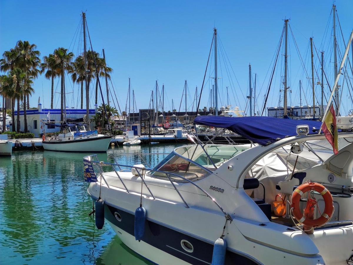 Spacious Beachfront Town House In Estepona With Fully Equipped Kitchen, Pools, Garden, Sea View Dış mekan fotoğraf
